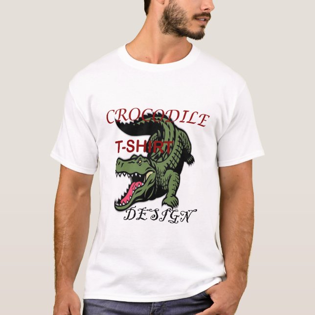 Camiseta Design Crocodilo T-Shirt (Frente)