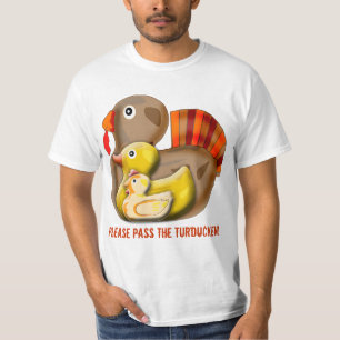 Camiseta Design customizável de Turducken