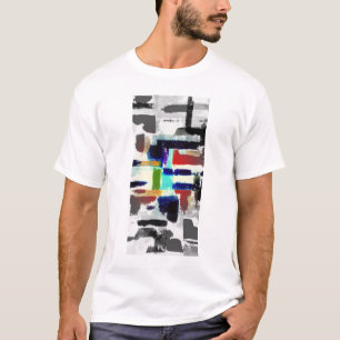 Camiseta Design da arte abstracta do T do verão do t-shirt