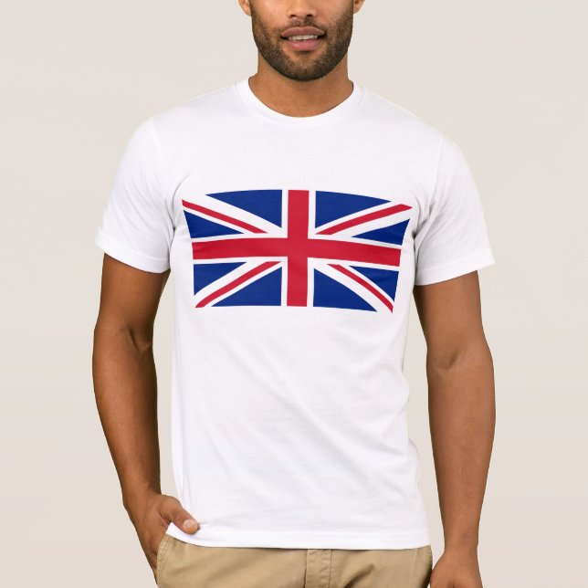 Camiseta design da bandeira da União (Frente)