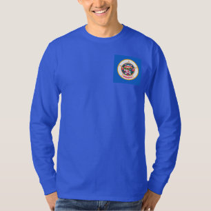 Camiseta Design da bandeira do estado de Minnesota