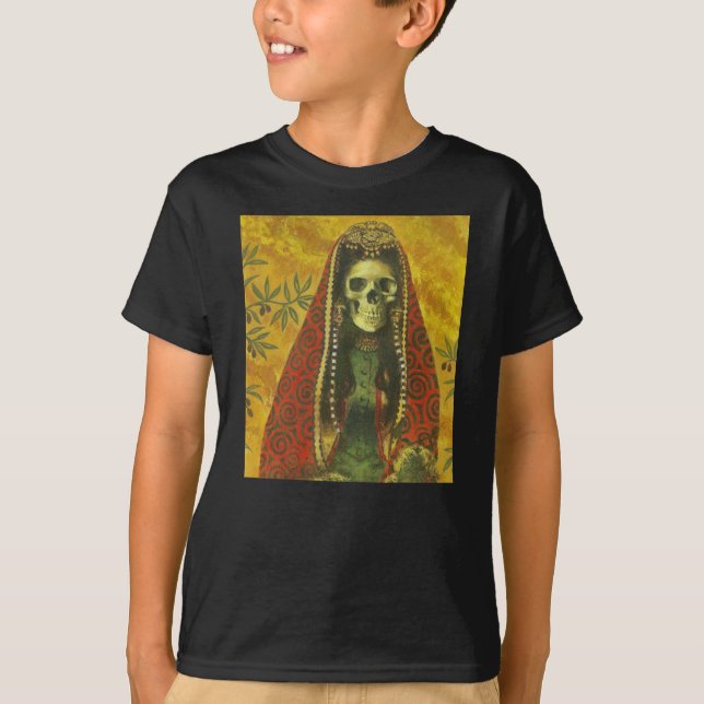 Camiseta Design da Bruxa da Morte (Frente)