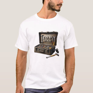 Camiseta design da caixa de ferramentas "Pai superior"