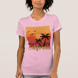 Camiseta Design da Califórnia - Ajustado fino Canvas de Bel