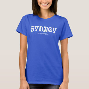 Camiseta design da cidade de Sydney Austrália