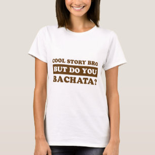 Camiseta design da dança do bachata