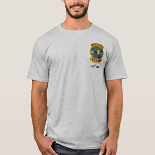 Camiseta Design da doninhas de FU (luz colorida)