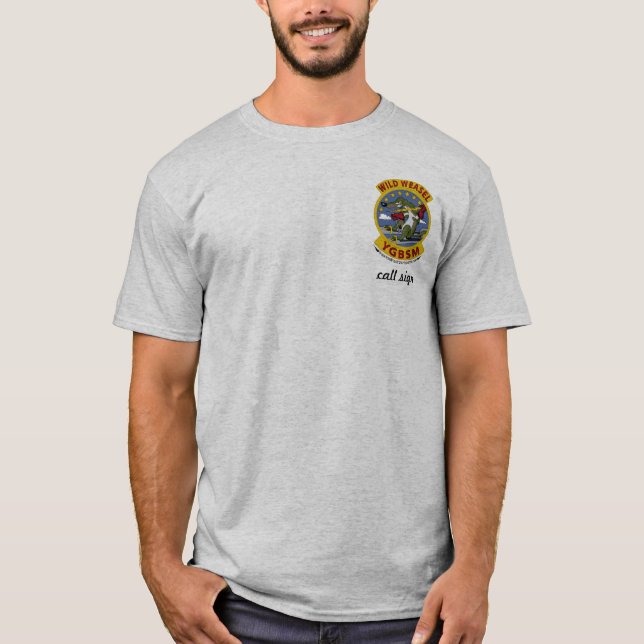 Camiseta Design da doninhas de FU (luz colorida) (Frente)