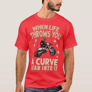 Camiseta Design da Funny Motorcycle Racer