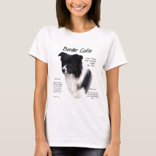 Camiseta Design da história de border collie