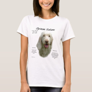 Camiseta Design da história de Spinone Italiano