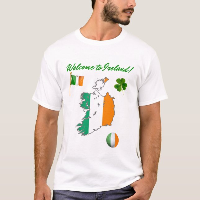 Camiseta Design da Irlanda (Frente)