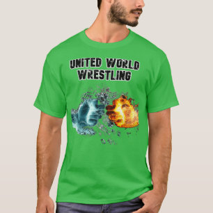 Camiseta Design da Luta do Mundo Unidos