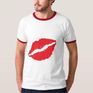 Camiseta Design da marca do beijo