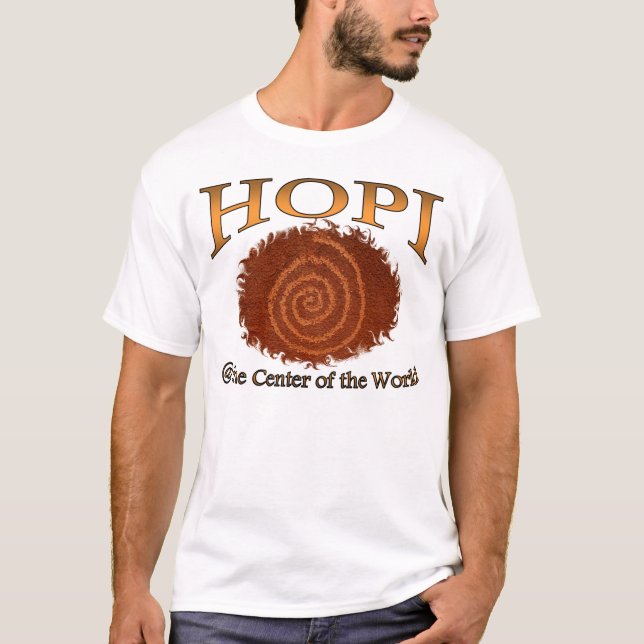 Camiseta Design da migração do Hopi (Frente)
