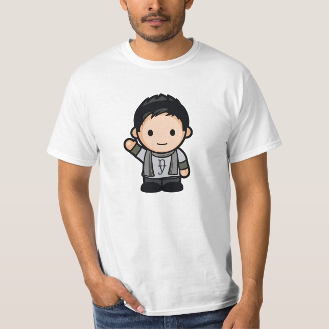 Camiseta Design da parte dianteira e da parte traseira (Frente)