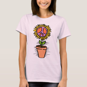 CAMISETA DESIGN DA PAZ PARA MULHERES