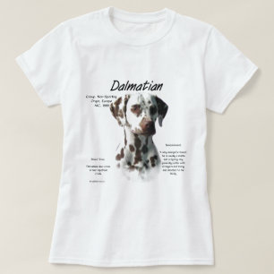 Camiseta Design Dalmatian da história (do fígado)