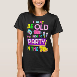 Camiseta design de 70s para Mulheres Rave Outfit & 70s Fest