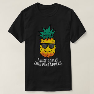 Camiseta Design de Abacaxi Divertido e Legal