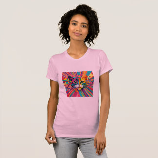 Camiseta design de abstrato de trabalho de arte de que é vi