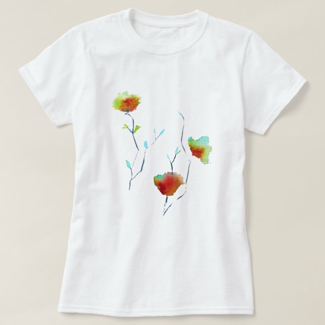 Camiseta Design de abstrato simples moderna (Frente do Design)