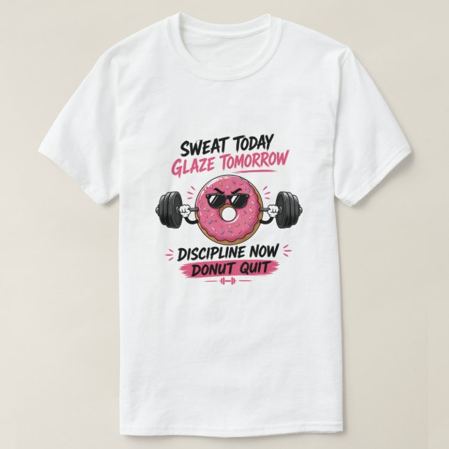 Camiseta Design de academia engraçado (Frente do Design)