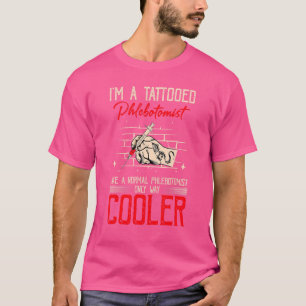 Camiseta Design de Agulha de Tatuagem de de Venipuntura