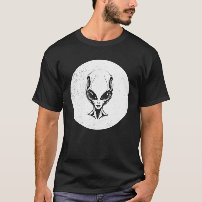 Camiseta Design de Alienígena misteriosa (Frente)