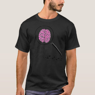 Camiseta Design de alimentação do cérebro da moda dos model