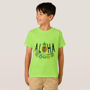 Camiseta Design de Aloha Pineapple - Kids' HanGLESS® T-Sh