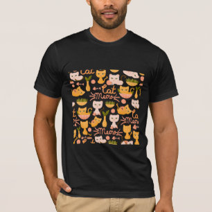 Camiseta design de amante de gatos