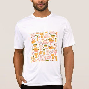 Camiseta design de amante de gatos