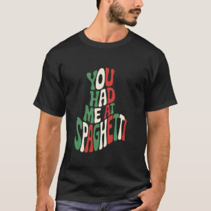 Camiseta Design de Amante de Massa Italiana Para Espaguete