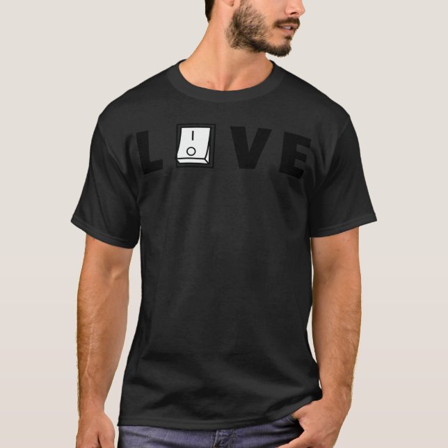 Camiseta design de amor poder do amor engraçado (Frente)
