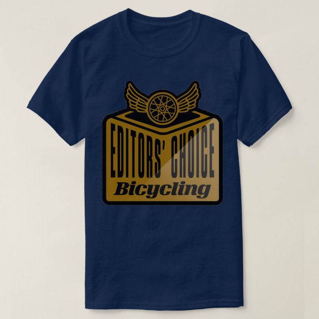 Camiseta Design de andando de bicicleta de escolha de edito (Frente do Design)