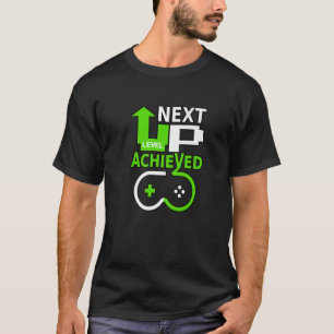 Camiseta Design de Aniversário do Jogador, Alcance de Nív