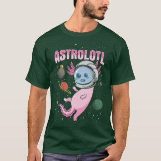 Camiseta Design de Aolotl para o Lover do Astronauta