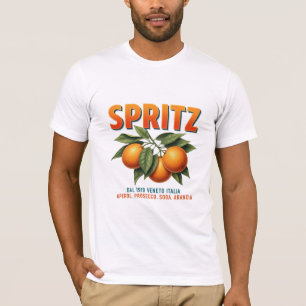 Camiseta Design de Aperitivo Italiano Spritz Vintage