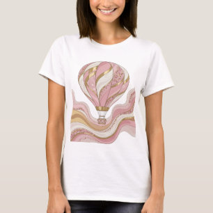 Camiseta Design de ARTE ABSTRATA Dynamic Gold