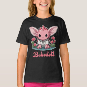 Camiseta Design de Arte Axolotl Rondolotl