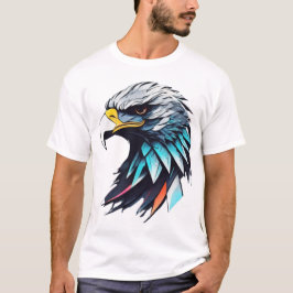 Camiseta Design de Arte de Águia,