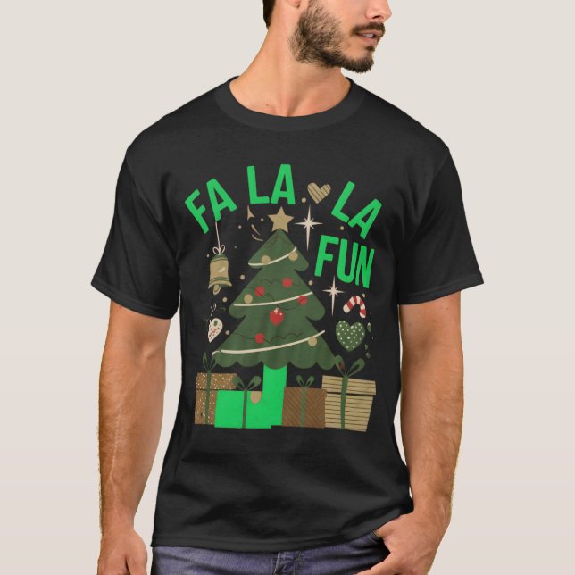 Camiseta Design de Arte Digital Fa La Fun (Frente)