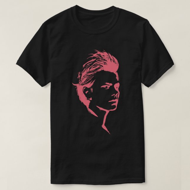 Camiseta Design de Arte do Ventilador Mínimo do Estilo Phoe (Frente do Design)