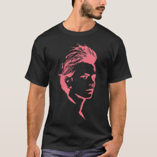 Camiseta Design de Arte do Ventilador Mínimo do Estilo Phoe