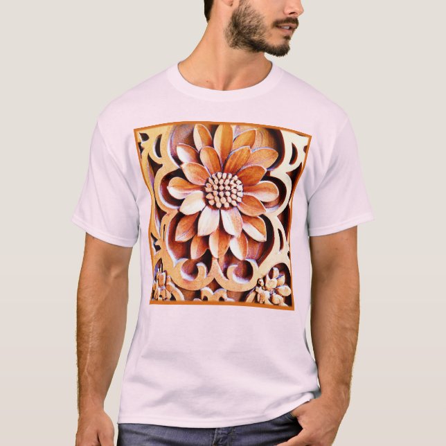 Camiseta Design de arte geométrica (Frente)