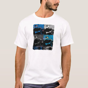 Camiseta Design de Arte Moderna com Urso Panda