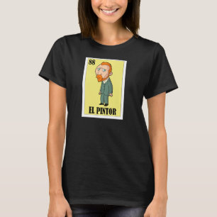 Camiseta Design de Artes Espanholas Bingo El Pintor