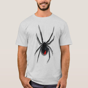 Camiseta Design de Ataque de Aranha Marcado Vermelho