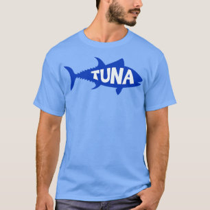 Camiseta Design de atum simples